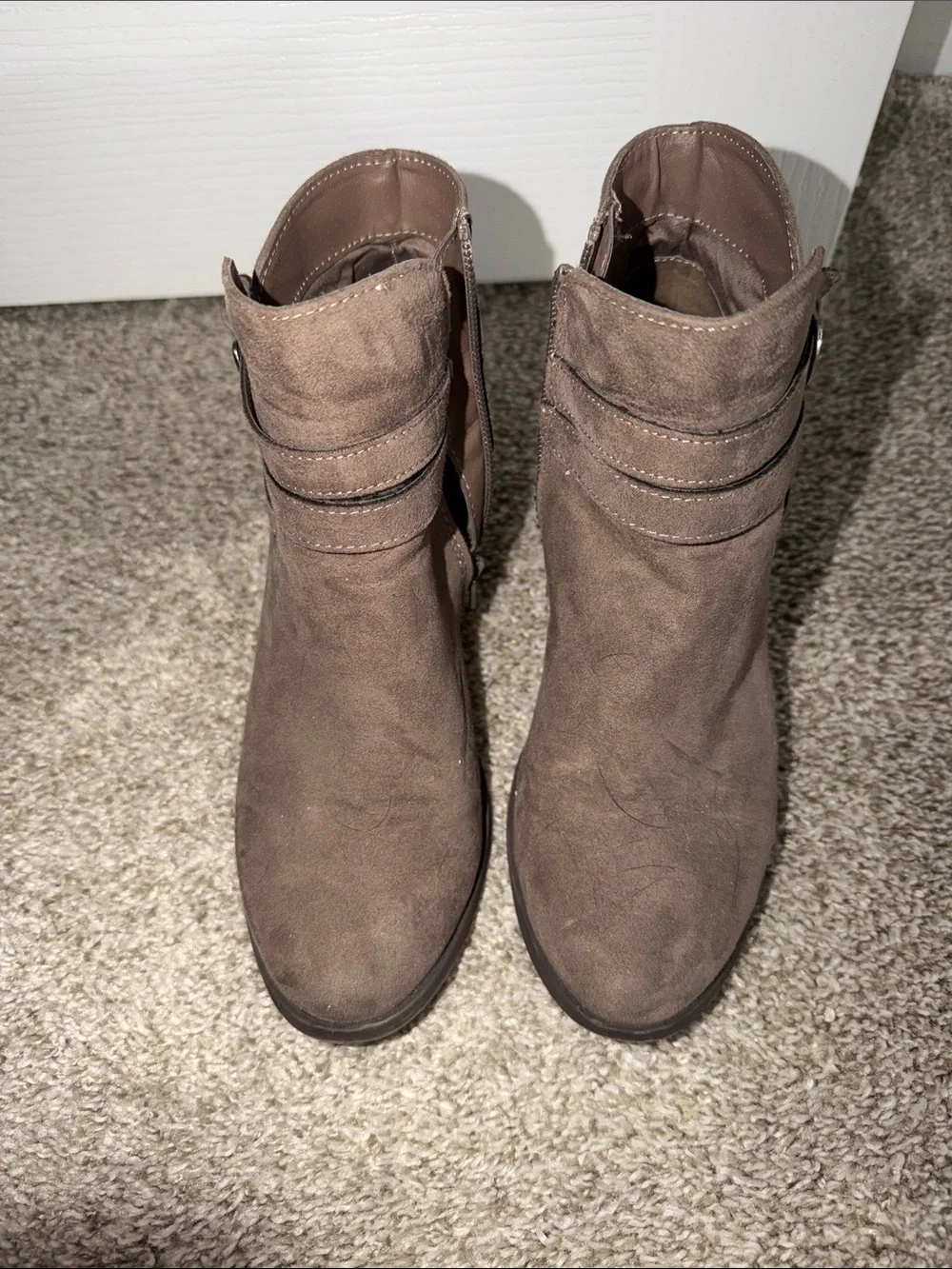 Style & Co. suede ankle